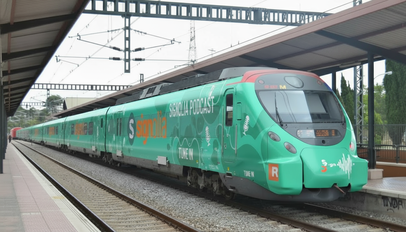 Signolia technical vinyl for train transport