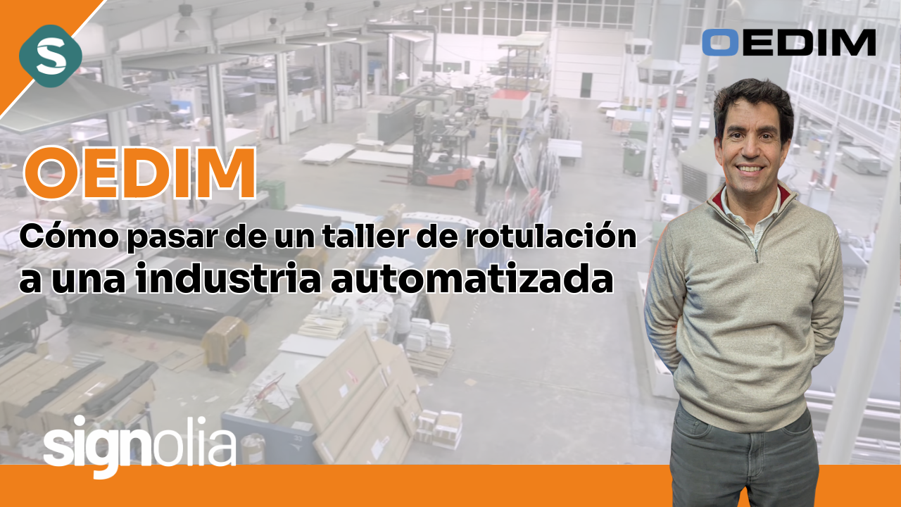 Javier del Pino OEDIM large format digital printing